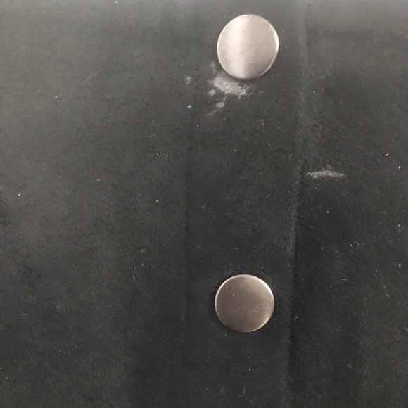 Suede button down skirt - Picture 4 of 4